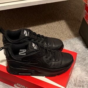 Nike Boys Triple Black Air Max Sneakers